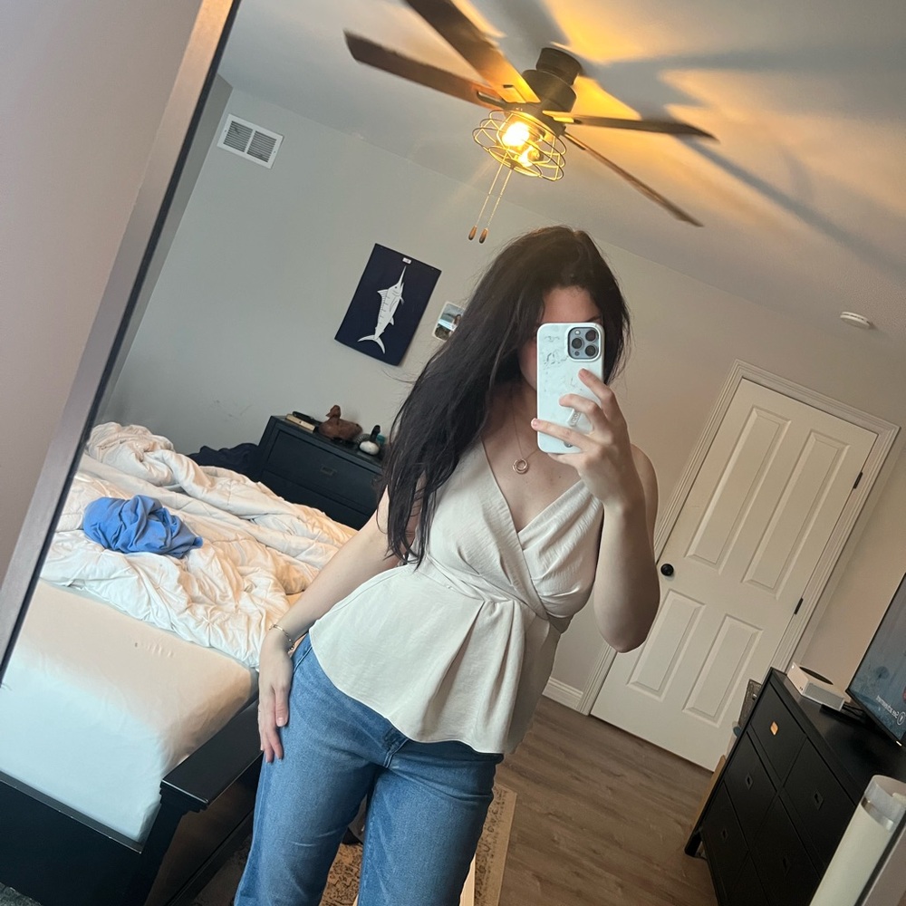 Cream Tank